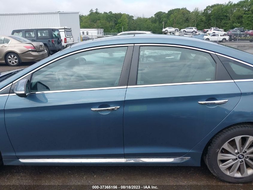 Photo 13 VIN: 5NPE34AF5HH580271 - HYUNDAI SONATA 