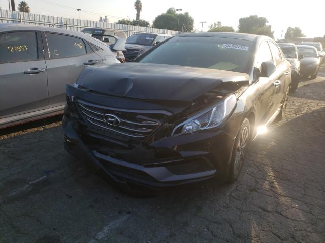 Photo 1 VIN: 5NPE34AF5HH582800 - HYUNDAI SONATA SPO 