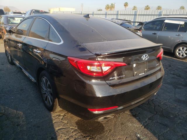 Photo 2 VIN: 5NPE34AF5HH582800 - HYUNDAI SONATA SPO 