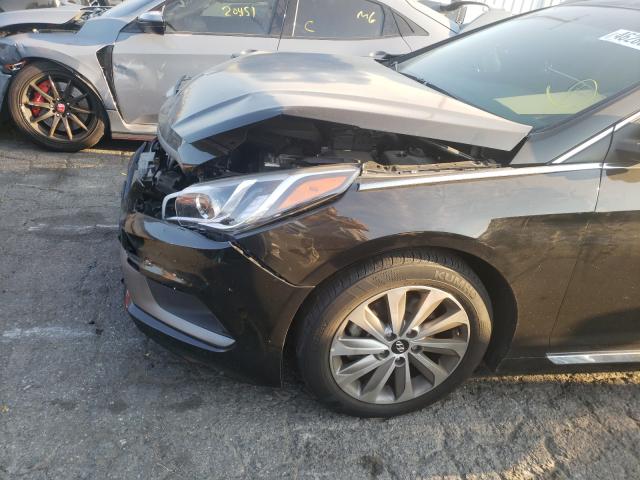 Photo 8 VIN: 5NPE34AF5HH582800 - HYUNDAI SONATA SPO 