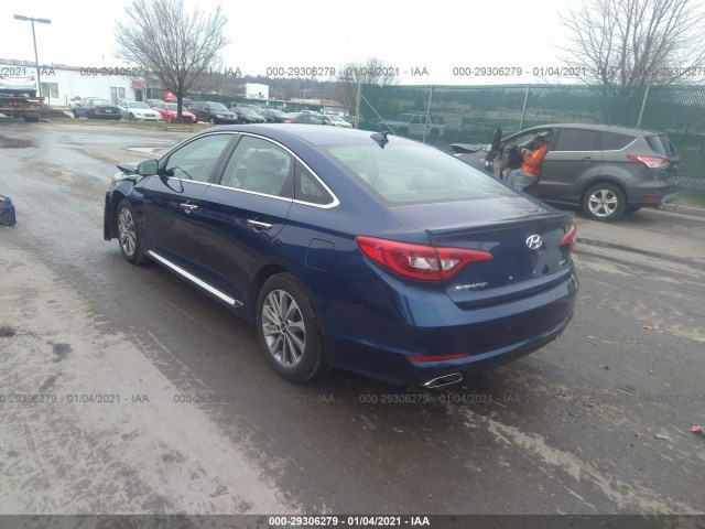 Photo 2 VIN: 5NPE34AF5HH585387 - HYUNDAI SONATA 