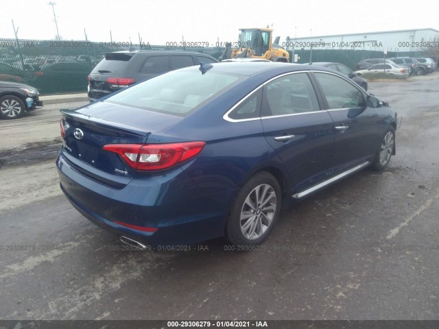 Photo 3 VIN: 5NPE34AF5HH585387 - HYUNDAI SONATA 