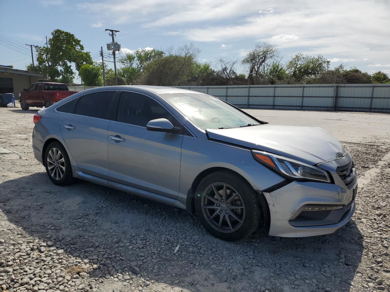 Photo 3 VIN: 5NPE34AF5HH585731 - HYUNDAI SONATA 