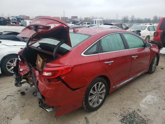 Photo 3 VIN: 5NPE34AF5HH593229 - HYUNDAI SONATA SPO 