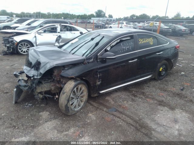 Photo 1 VIN: 5NPE34AF5HH594266 - HYUNDAI SONATA 