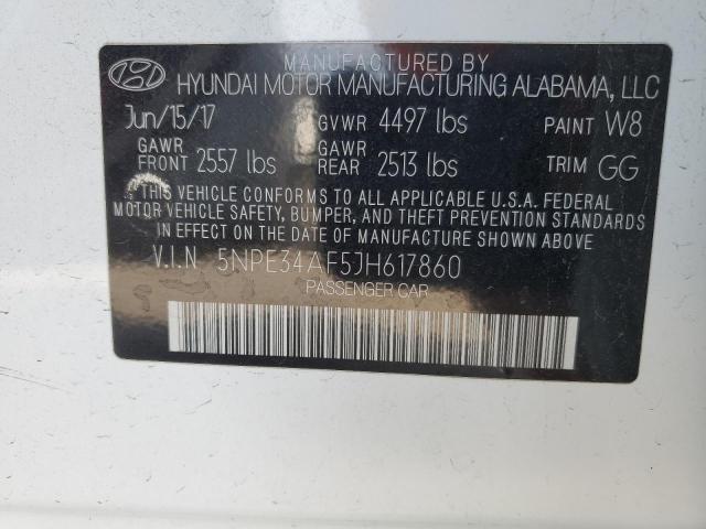 Photo 11 VIN: 5NPE34AF5JH617860 - HYUNDAI SONATA SPO 