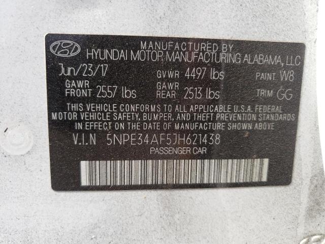 Photo 11 VIN: 5NPE34AF5JH621438 - HYUNDAI SONATA SPO 