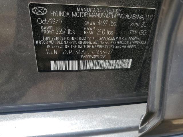 Photo 12 VIN: 5NPE34AF5JH666427 - HYUNDAI SONATA 