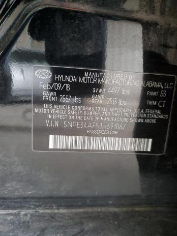 Photo 9 VIN: 5NPE34AF5JH691067 - HYUNDAI SONATA SPO 