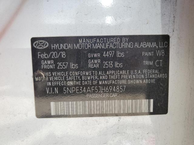 Photo 11 VIN: 5NPE34AF5JH694857 - HYUNDAI SONATA SPO 