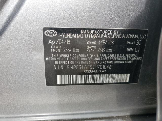 Photo 12 VIN: 5NPE34AF5JH701046 - HYUNDAI SONATA 