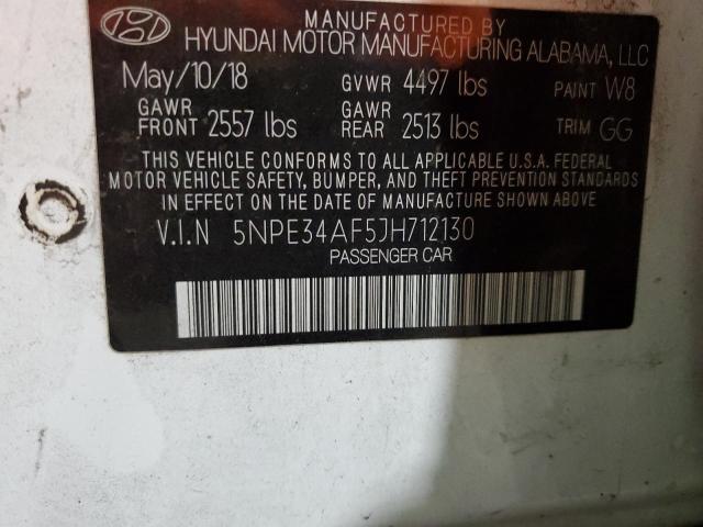 Photo 11 VIN: 5NPE34AF5JH712130 - HYUNDAI SONATA SPO 