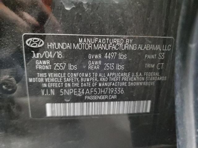 Photo 11 VIN: 5NPE34AF5JH719336 - HYUNDAI SONATA SPO 