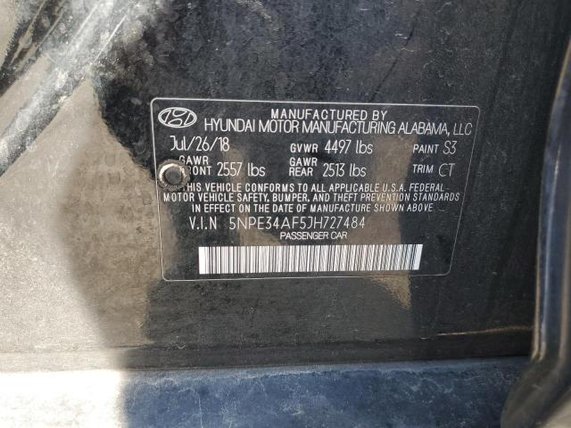 Photo 11 VIN: 5NPE34AF5JH727484 - HYUNDAI SONATA SPO 