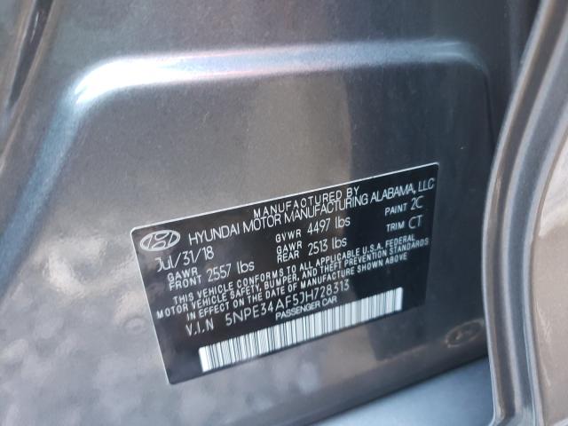 Photo 9 VIN: 5NPE34AF5JH728313 - HYUNDAI SONATA SPO 