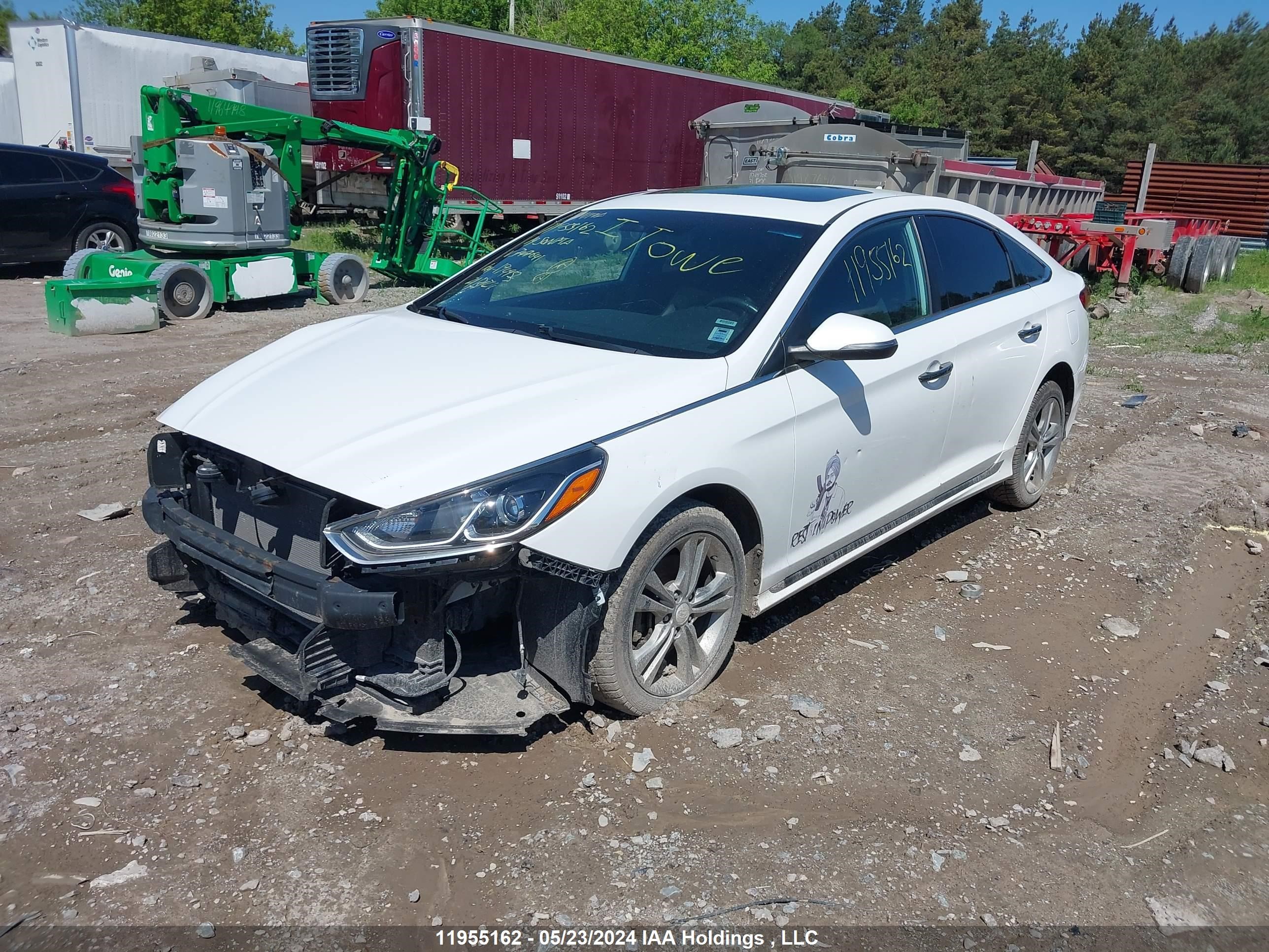 Photo 1 VIN: 5NPE34AF5KH747641 - HYUNDAI SONATA 