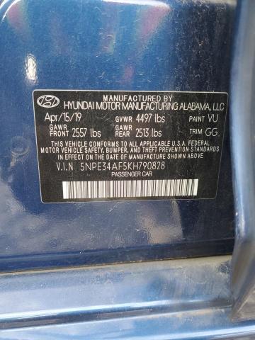 Photo 11 VIN: 5NPE34AF5KH790828 - HYUNDAI SONATA LIM 