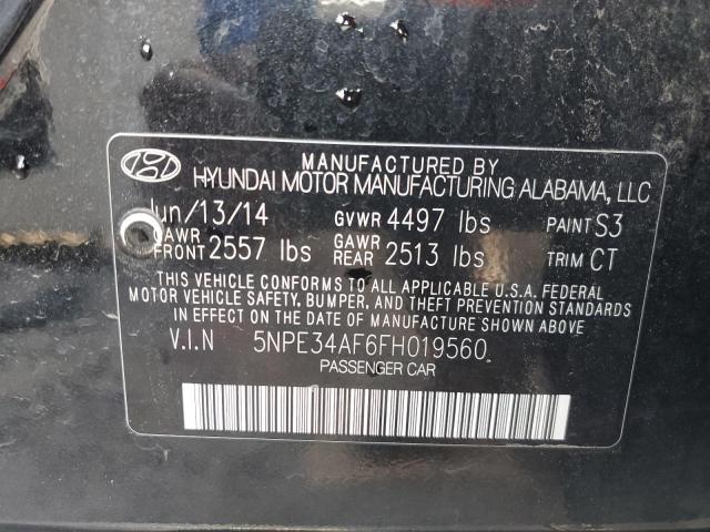 Photo 11 VIN: 5NPE34AF6FH019560 - HYUNDAI SONATA SPO 