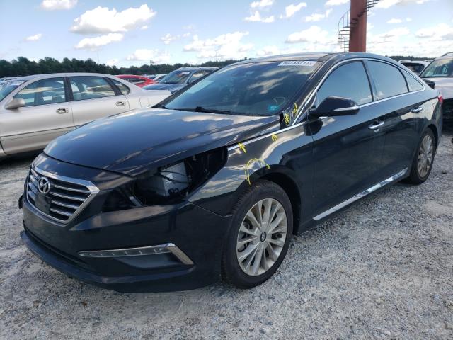 Photo 1 VIN: 5NPE34AF6FH024130 - HYUNDAI SONATA SPO 