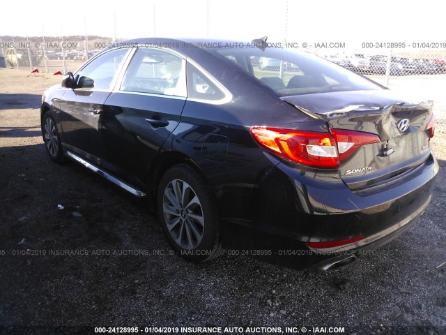 Photo 2 VIN: 5NPE34AF6FH034107 - HYUNDAI SONATA 