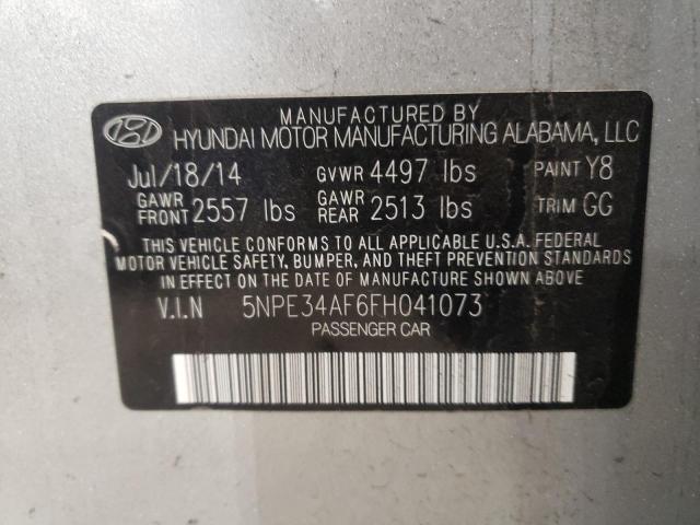 Photo 11 VIN: 5NPE34AF6FH041073 - HYUNDAI SONATA 