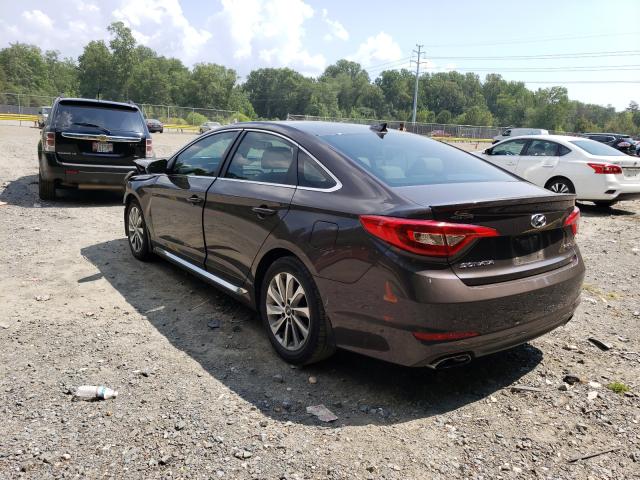 Photo 2 VIN: 5NPE34AF6FH045463 - HYUNDAI SONATA SPO 