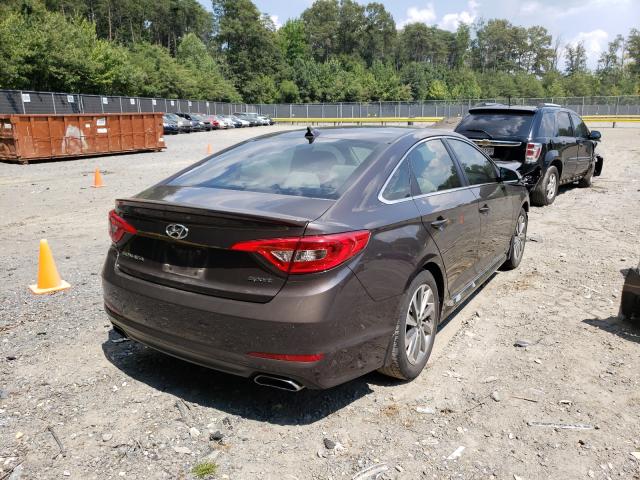 Photo 3 VIN: 5NPE34AF6FH045463 - HYUNDAI SONATA SPO 