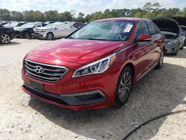 Photo 1 VIN: 5NPE34AF6FH045706 - HYUNDAI SONATA SPO 