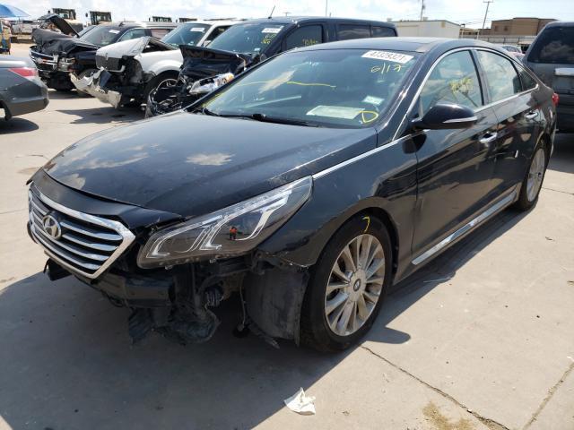 Photo 1 VIN: 5NPE34AF6FH047343 - HYUNDAI SONATA SPO 