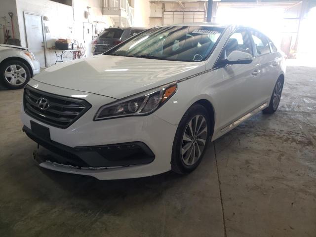 Photo 1 VIN: 5NPE34AF6FH051599 - HYUNDAI SONATA SPO 