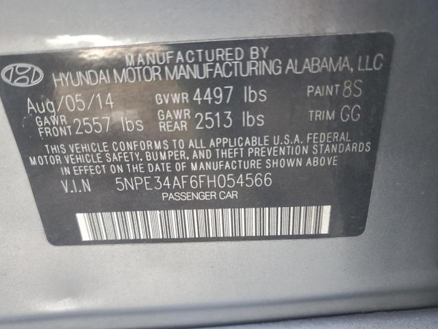 Photo 11 VIN: 5NPE34AF6FH054566 - HYUNDAI SONATA SPO 