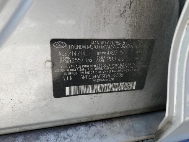 Photo 11 VIN: 5NPE34AF6FH062506 - HYUNDAI SONATA 