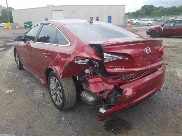 Photo 2 VIN: 5NPE34AF6FH073747 - HYUNDAI SONATA SPO 