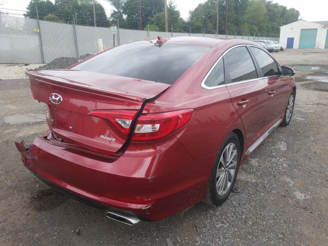 Photo 3 VIN: 5NPE34AF6FH073747 - HYUNDAI SONATA SPO 