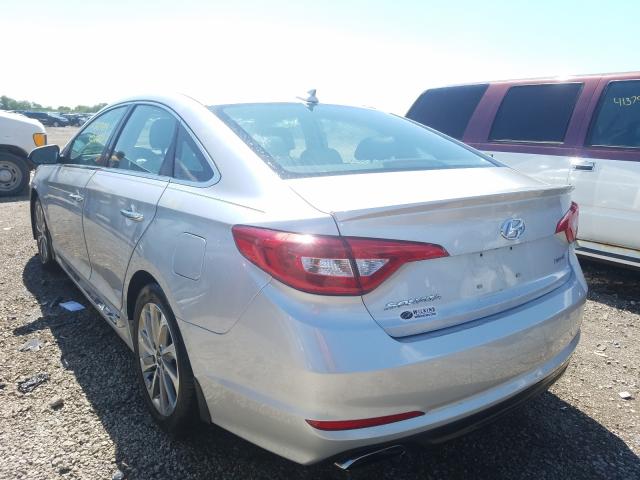 Photo 2 VIN: 5NPE34AF6FH074395 - HYUNDAI SONATA SPO 