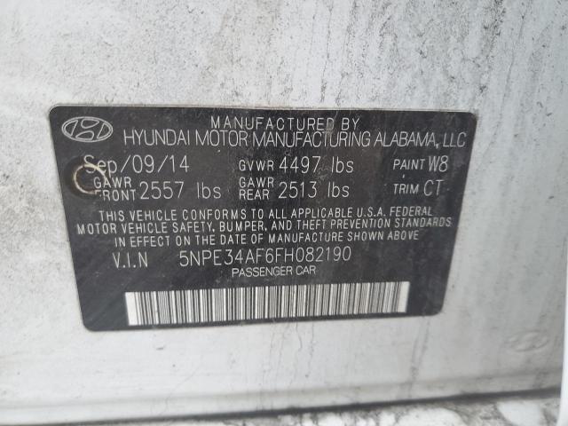 Photo 11 VIN: 5NPE34AF6FH082190 - HYUNDAI SONATA SPO 