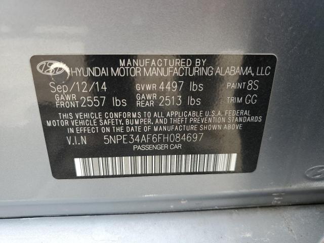 Photo 11 VIN: 5NPE34AF6FH084697 - HYUNDAI SONATA 