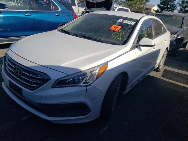 Photo 1 VIN: 5NPE34AF6FH087146 - HYUNDAI SONATA SPO 