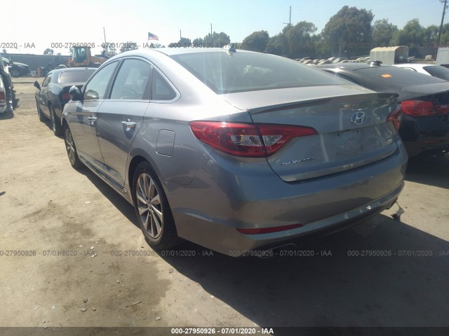 Photo 2 VIN: 5NPE34AF6FH087938 - HYUNDAI SONATA 