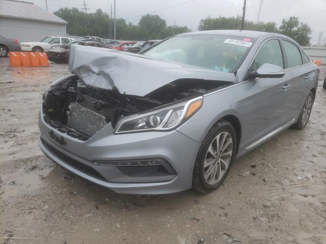 Photo 1 VIN: 5NPE34AF6FH090421 - HYUNDAI SONATA SPO 