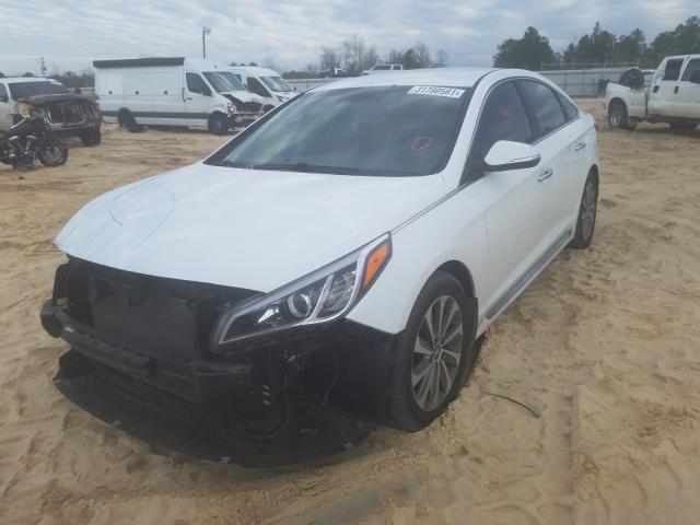 Photo 1 VIN: 5NPE34AF6FH096736 - HYUNDAI SONATA SPO 