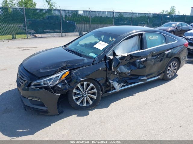 Photo 1 VIN: 5NPE34AF6FH100851 - HYUNDAI SONATA 