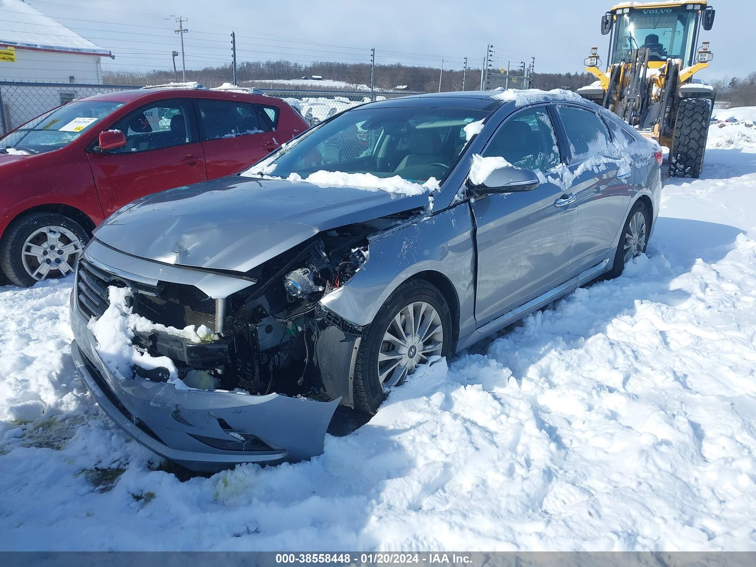 Photo 1 VIN: 5NPE34AF6FH105158 - HYUNDAI SONATA 