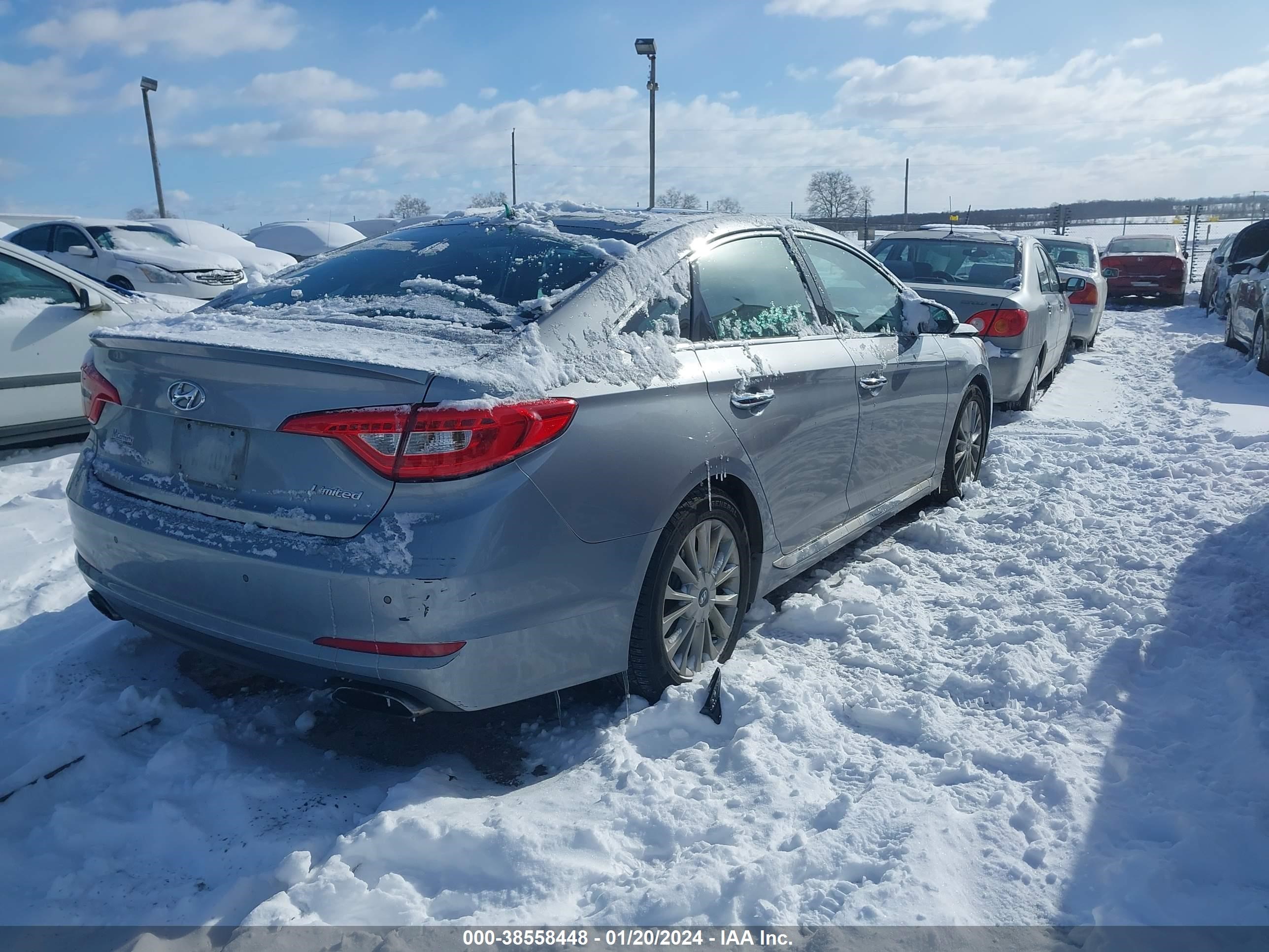 Photo 3 VIN: 5NPE34AF6FH105158 - HYUNDAI SONATA 