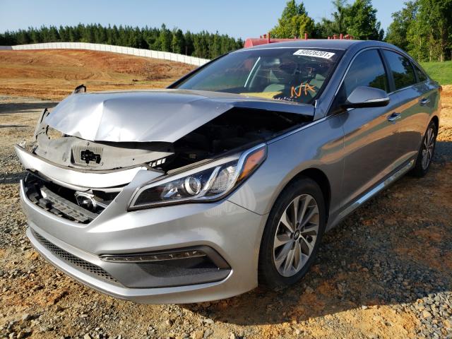 Photo 1 VIN: 5NPE34AF6FH109047 - HYUNDAI SONATA SPO 