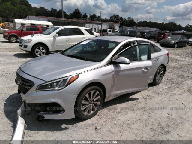 Photo 1 VIN: 5NPE34AF6FH117603 - HYUNDAI SONATA 