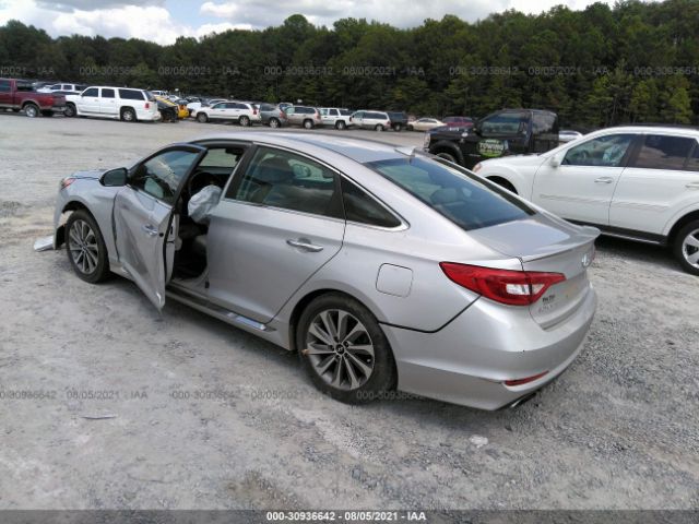 Photo 2 VIN: 5NPE34AF6FH117603 - HYUNDAI SONATA 