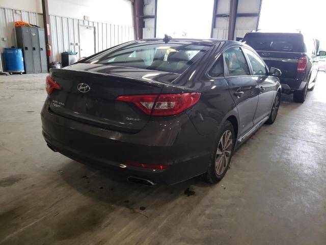 Photo 3 VIN: 5NPE34AF6FH127855 - HYUNDAI SONATA SPO 