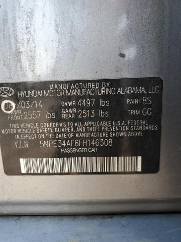 Photo 12 VIN: 5NPE34AF6FH146308 - HYUNDAI SONATA SPO 