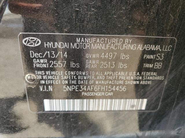 Photo 11 VIN: 5NPE34AF6FH154456 - HYUNDAI SONATA SPO 